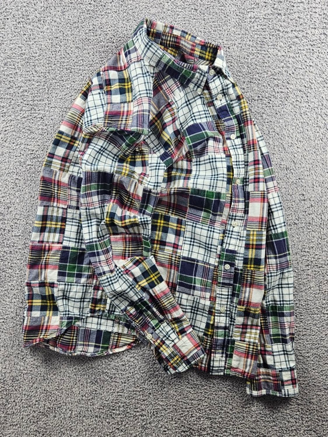 폴로랄프로렌 체크패턴 패치 워크 셔츠 / 11007 상품이미지4