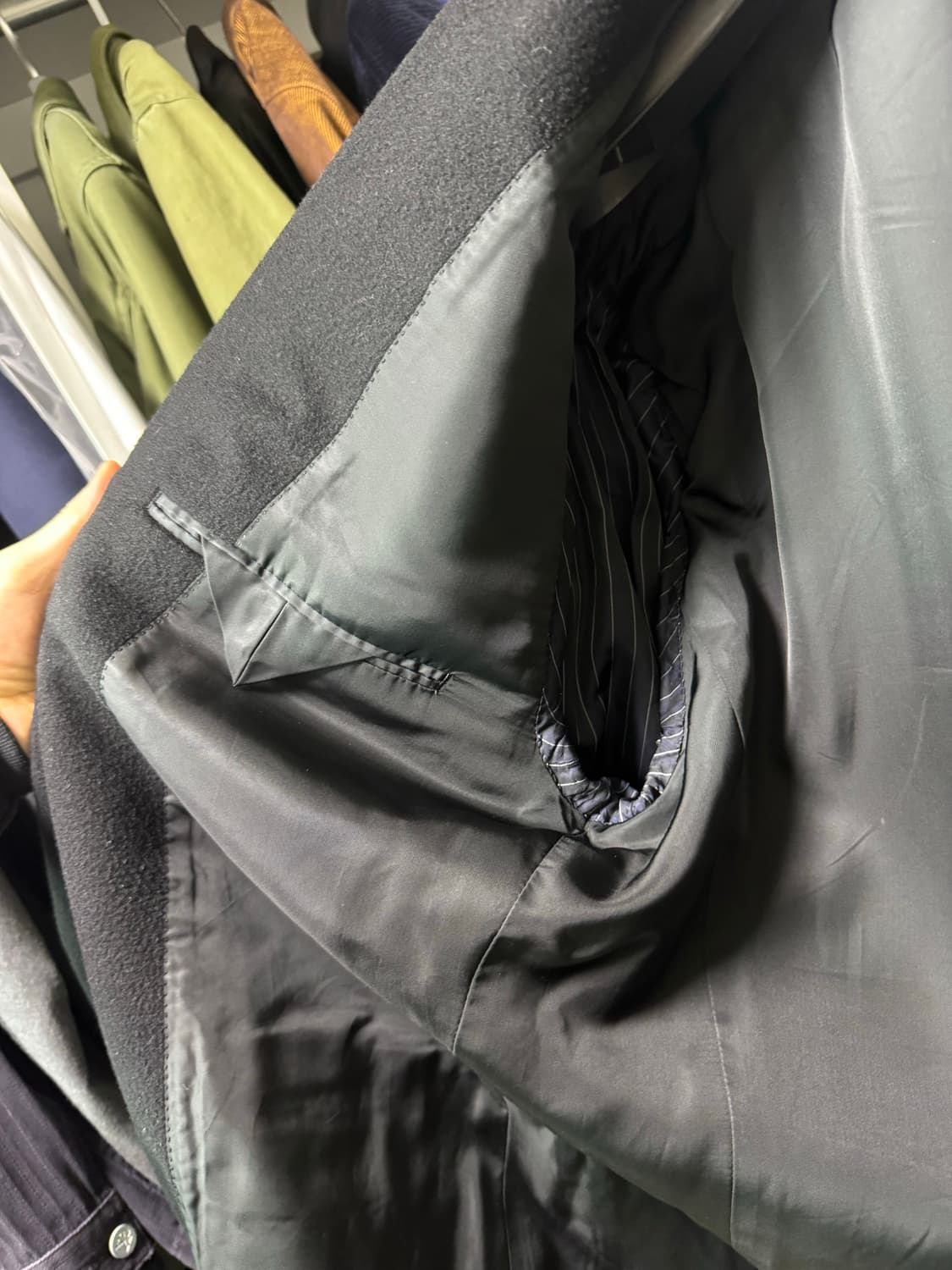 이세이미야케 맨 울 더블자켓 상품이미지7