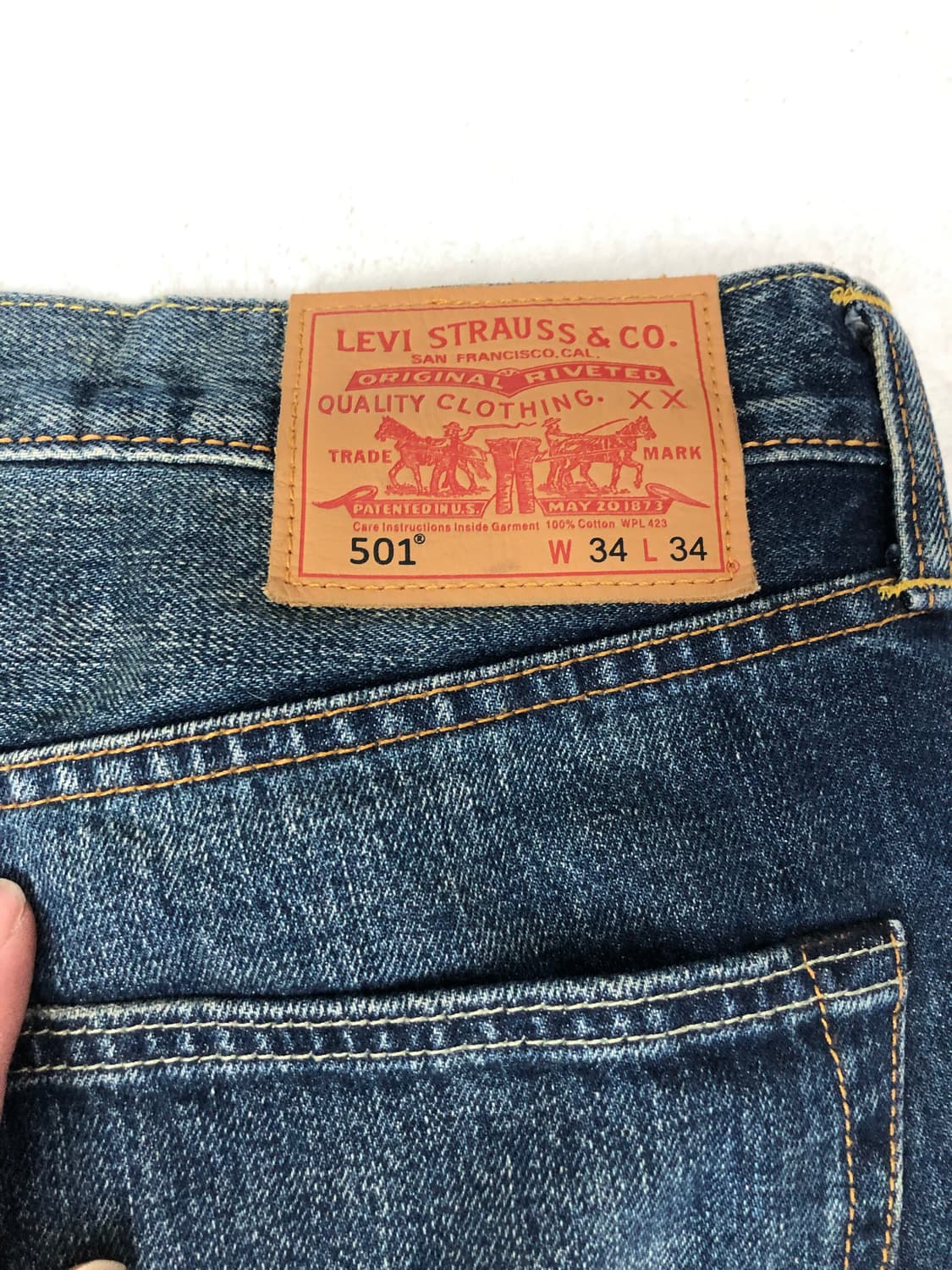 리바이스 501 데님팬츠  상품이미지8