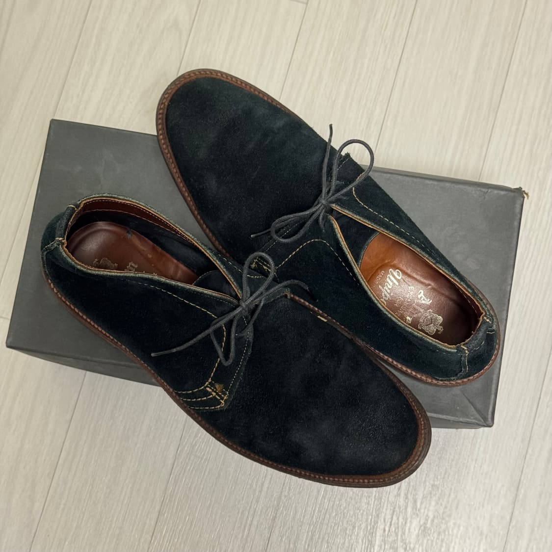 알든 Alden 언라인드 처카 부츠 14968 8.5E 상품이미지8