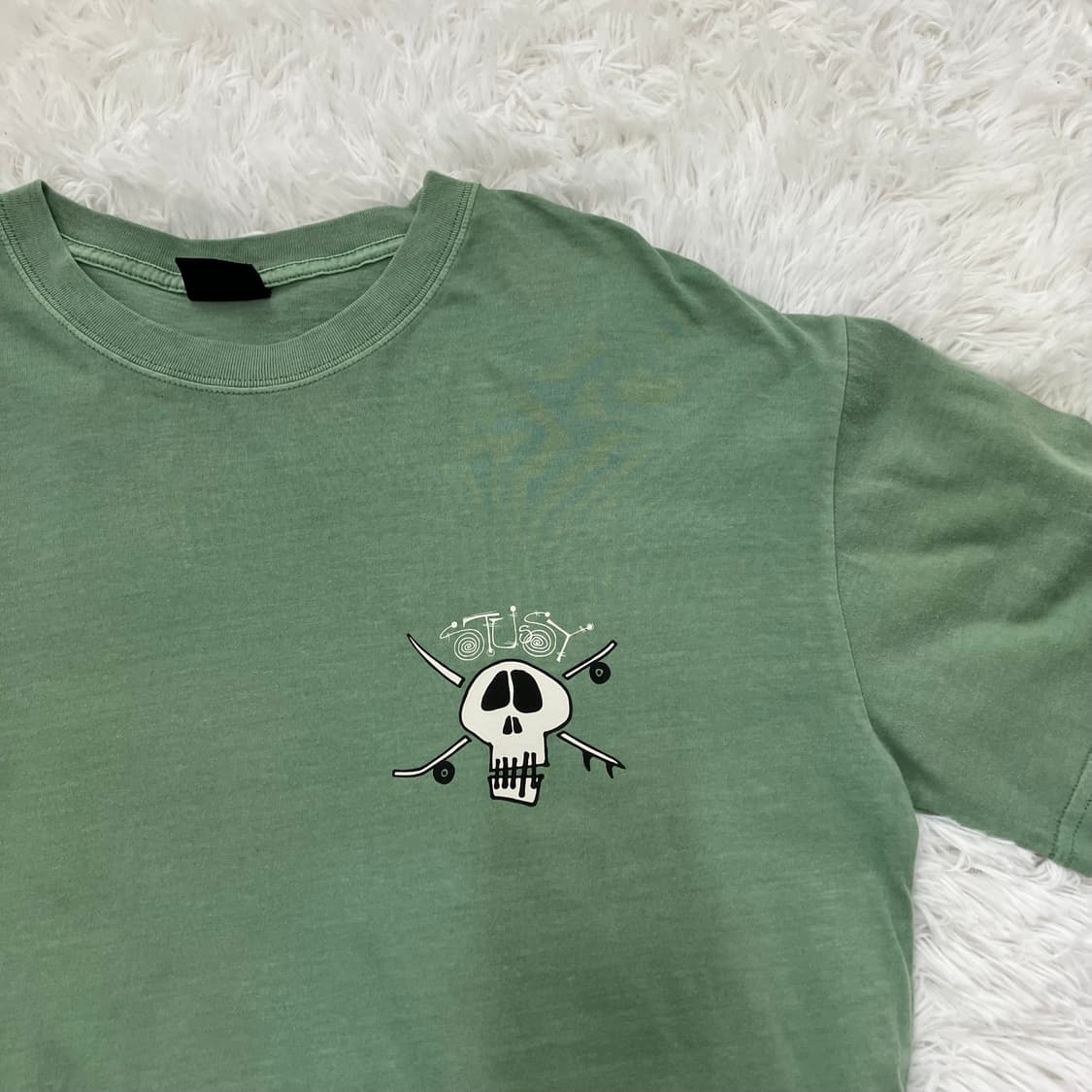 스투시 민트 반팔 1024 y2k 스트릿 갸루 펑키 일본빈티지 f 상품이미지5