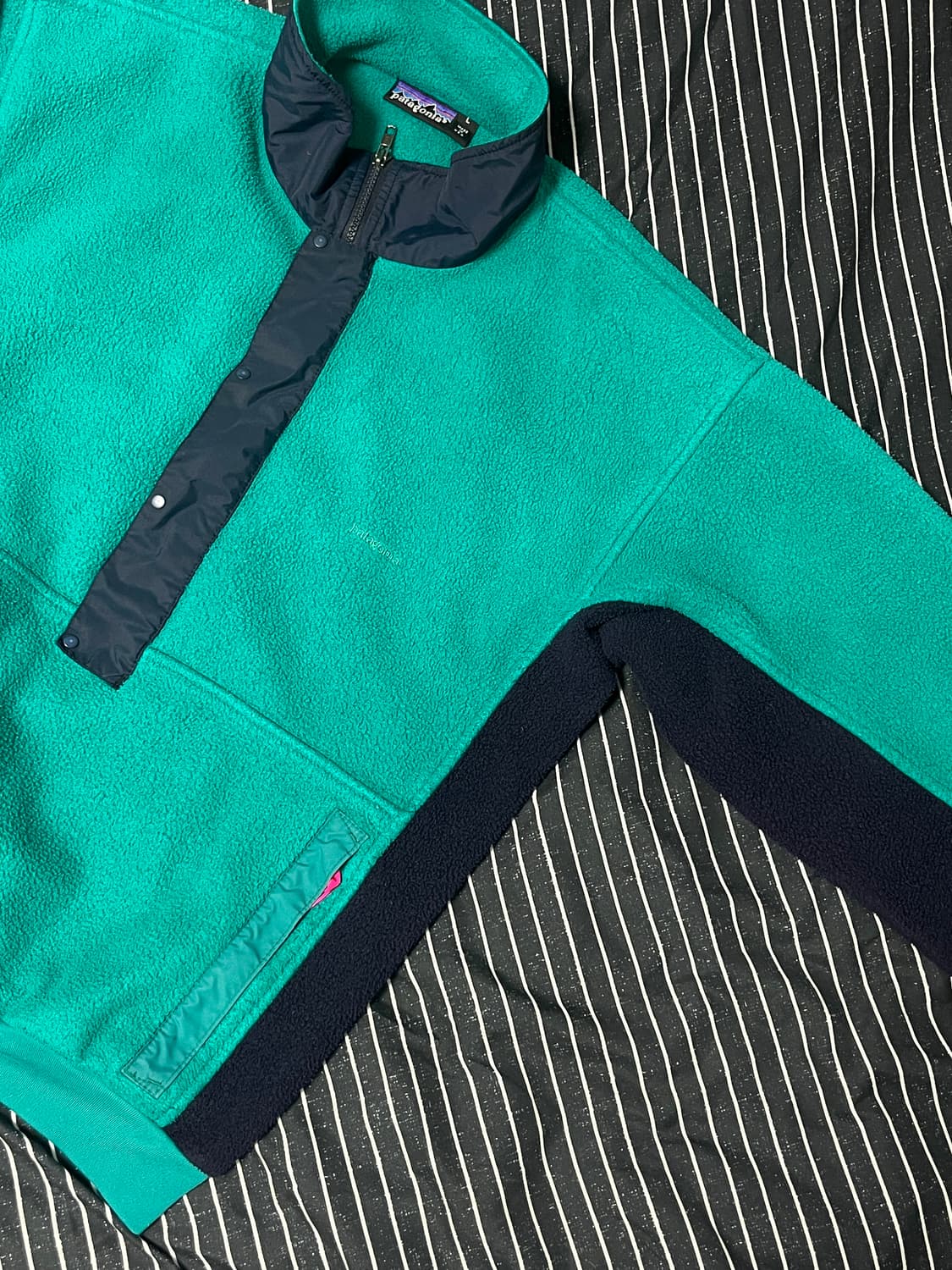 90s USA 파타고니아 신칠라 풀오버 L 상품이미지4