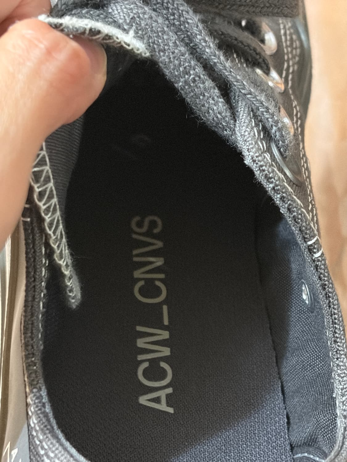 컨버스 ACW 콜라보 로우 블랙 240mm 상품이미지5