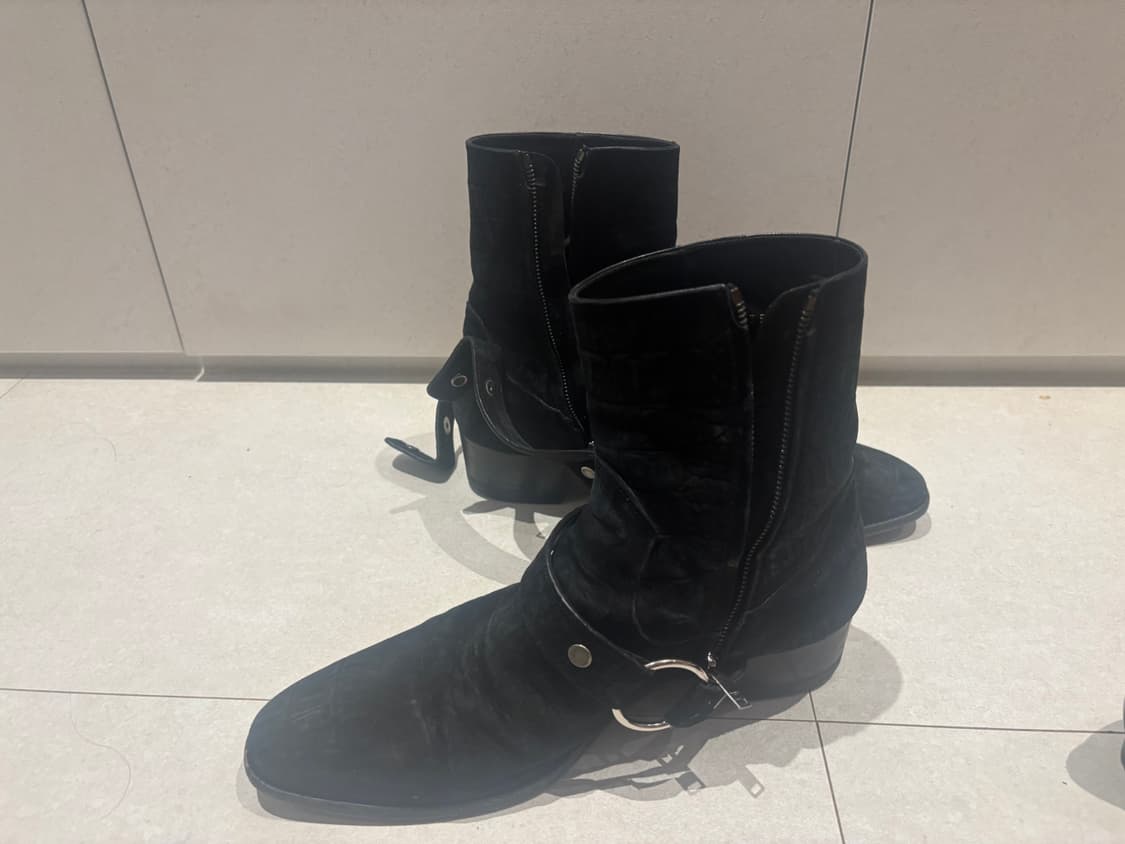 생로랑 크로커다일 와이어트 하네스부츠 상품이미지1