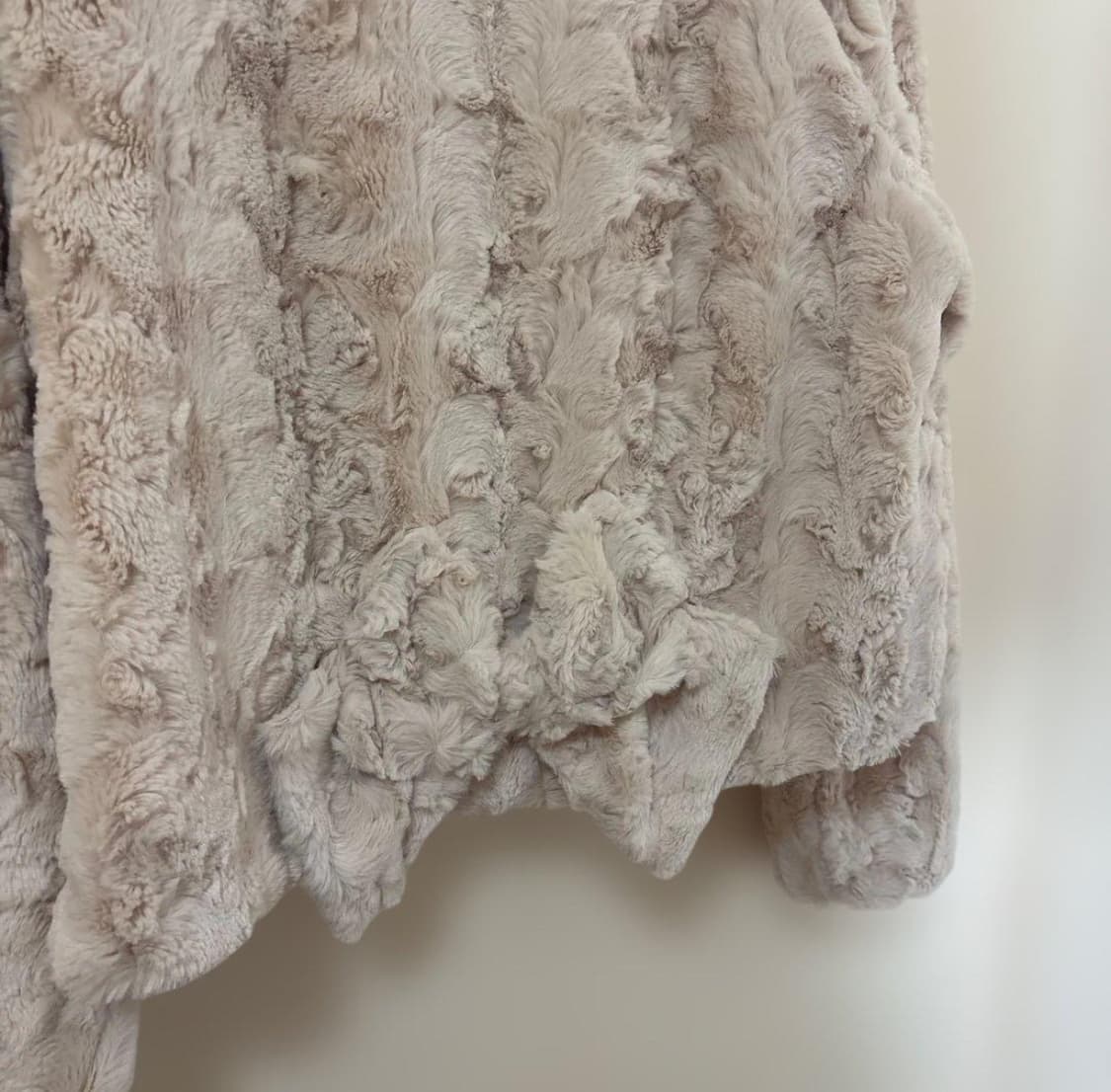 리즈리사 리즈멜로 백리본 핑크 퍼자켓  상품이미지5