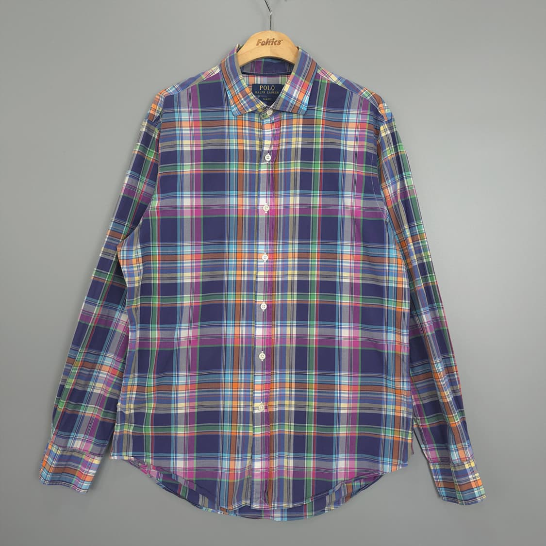 폴로 랄프로렌 Polo Ralph Lauren 슬림핏 체크 셔츠 L 상품이미지1