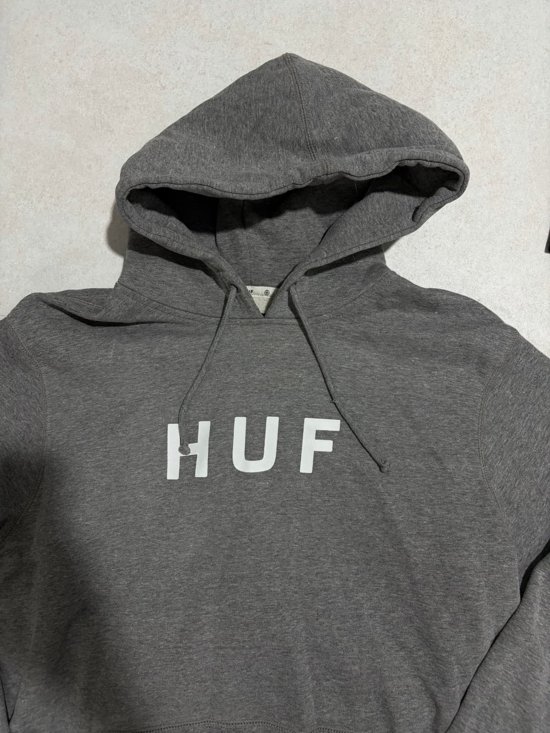 허프 구버전 기모후드 L 새상품급 상품이미지2