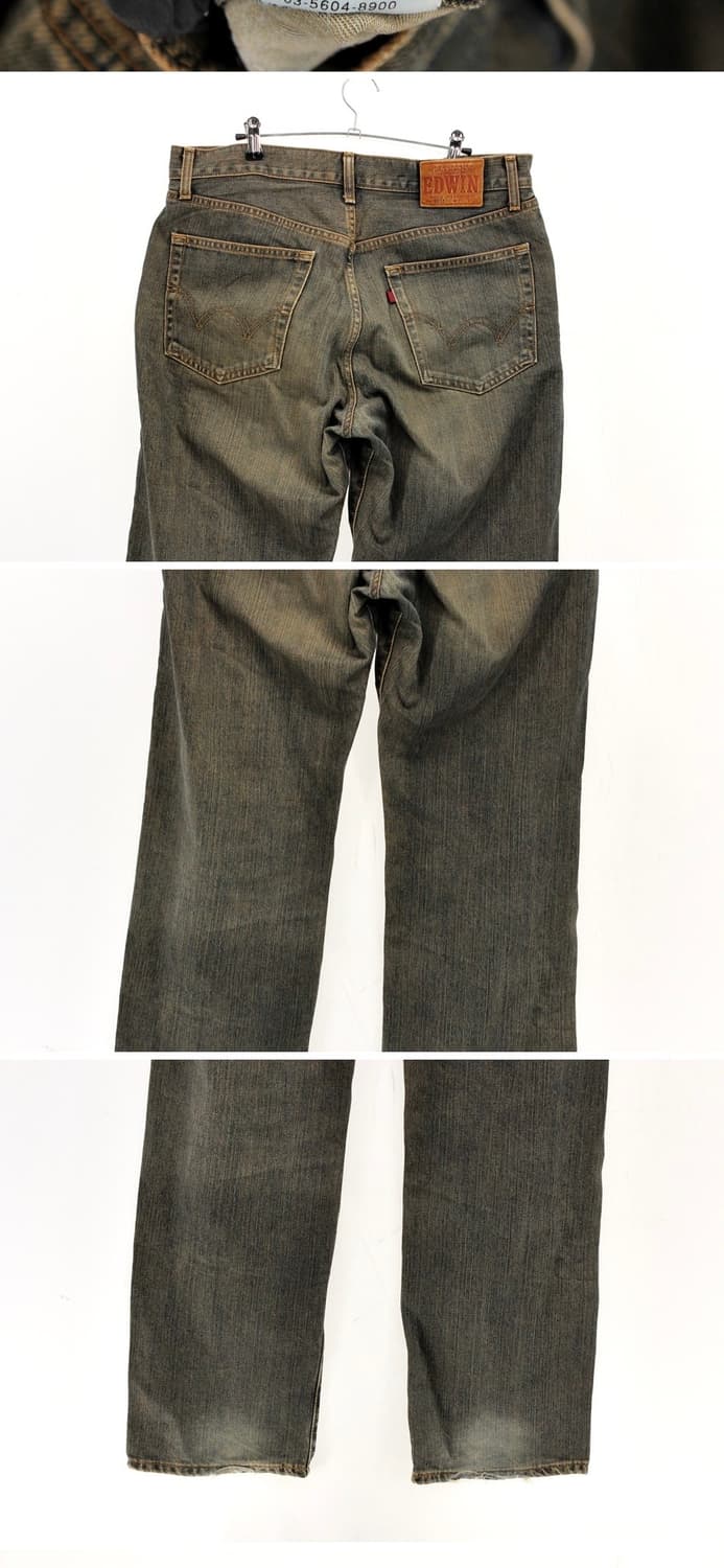 EDWIN DIRTY WASH DENIM JEANS 상품이미지6