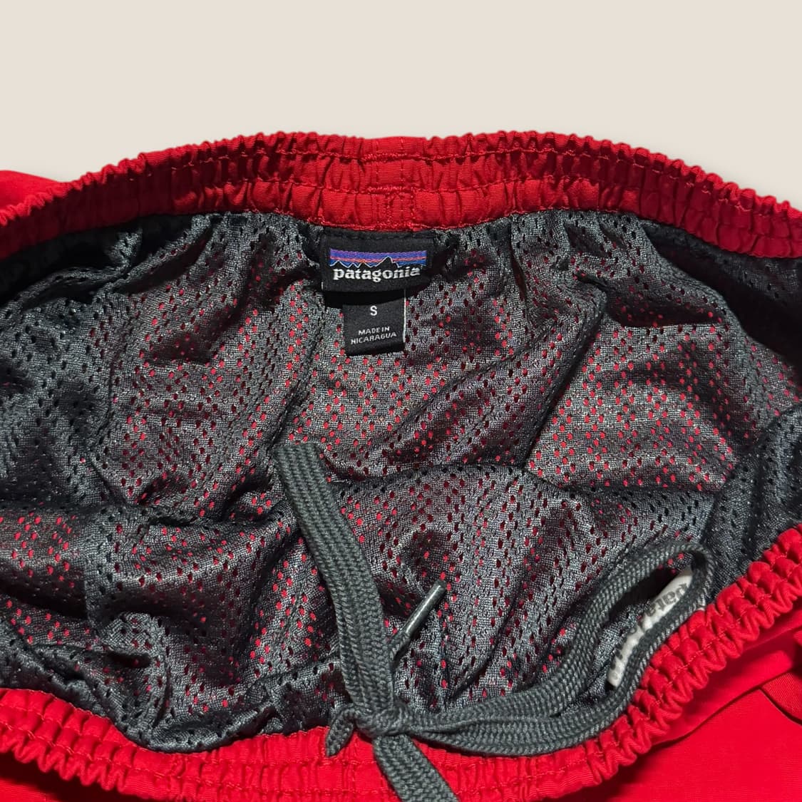 파타고니아 배기스 7인치 쇼츠 Red (S) 상품이미지3