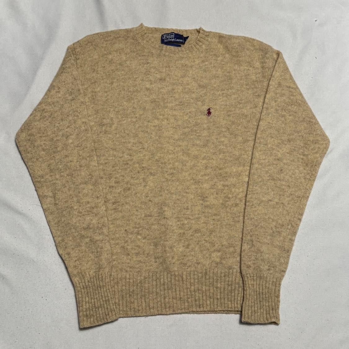 M 폴로랄프로렌 베이지 울 니트 상품이미지2