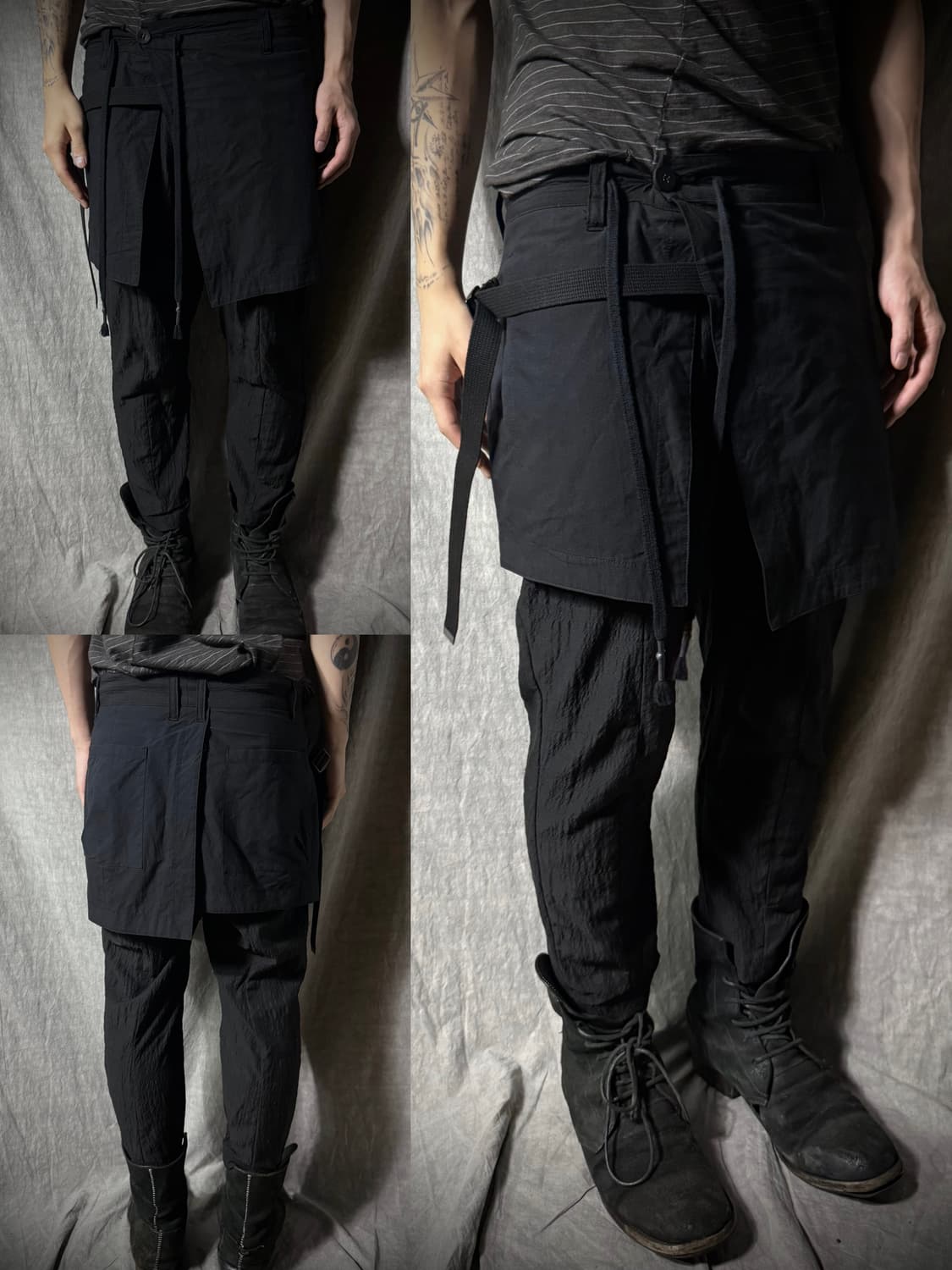 D.HYGEN Layered Wrap Pants   상품이미지1