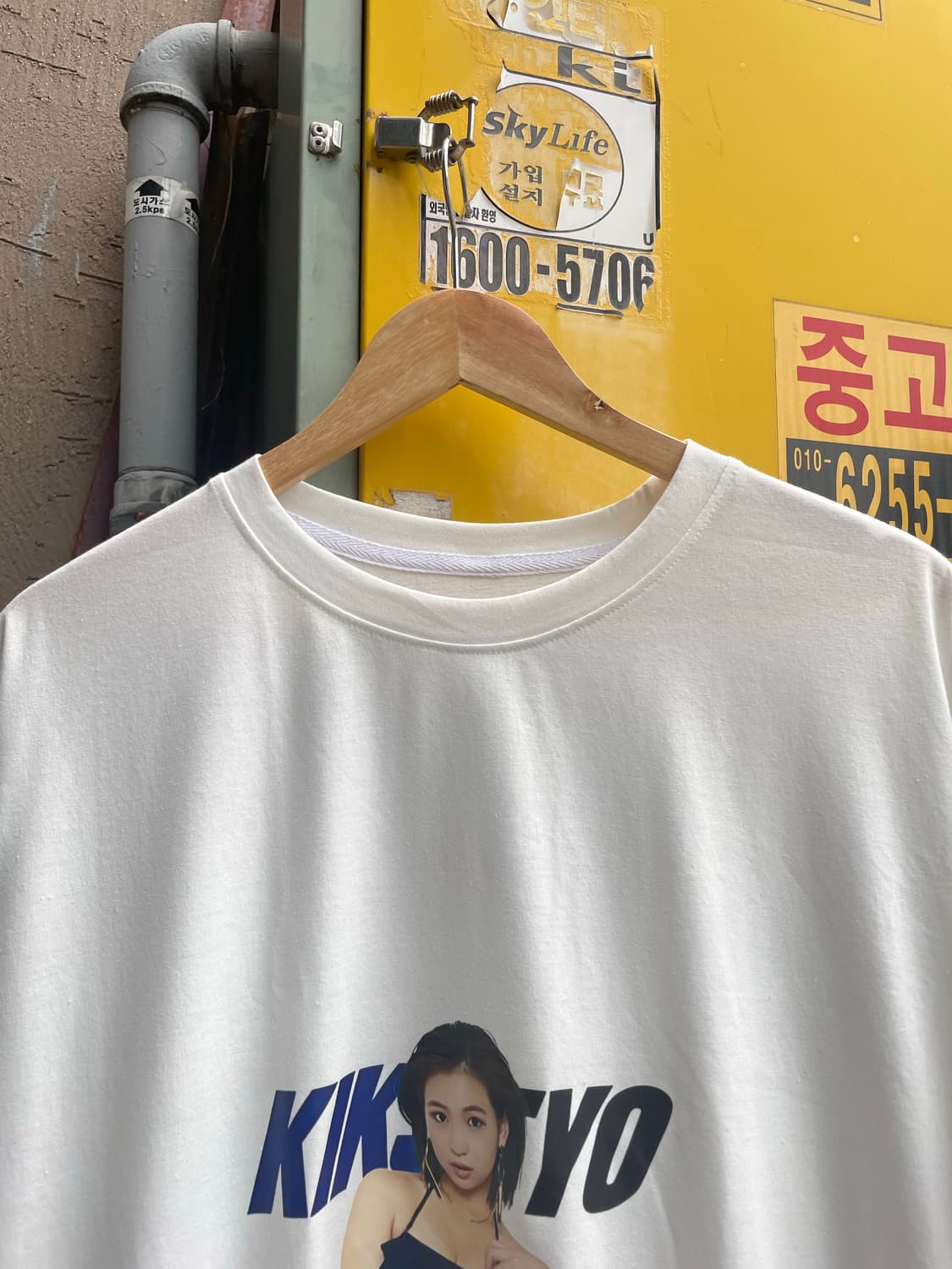 일본 그라비아 배우 Ayaka Sayama 부트 에로 프린팅 반팔 티셔츠 상품이미지3