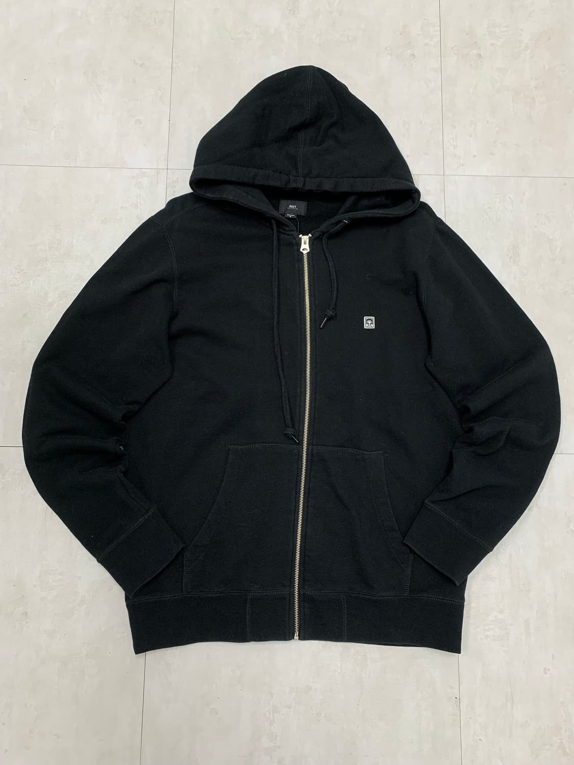 오베이 블랙 후드집업 #393 상품이미지1