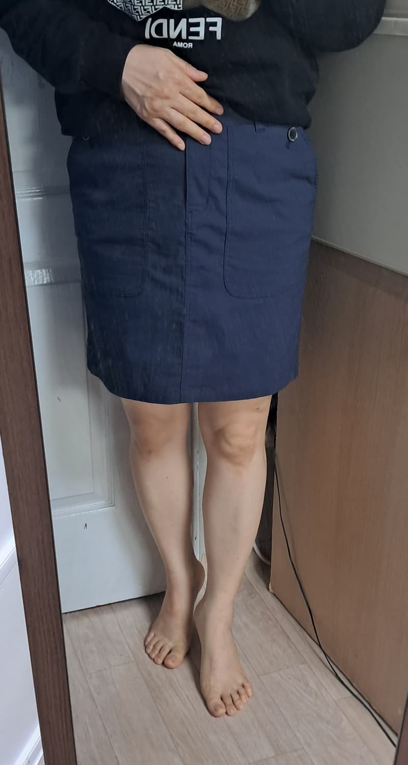 타이틀리스트 일본 정품 골프 스커트 네이비 약70~73 상품이미지8