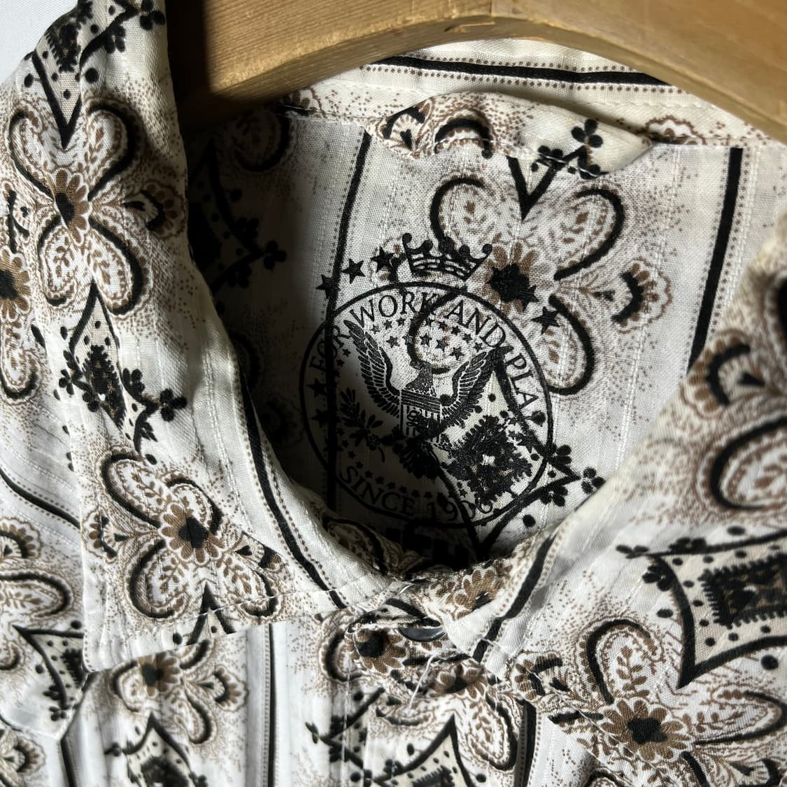 [JPN] 빈티지 재팬 패턴 웨스턴셔츠 상품이미지5