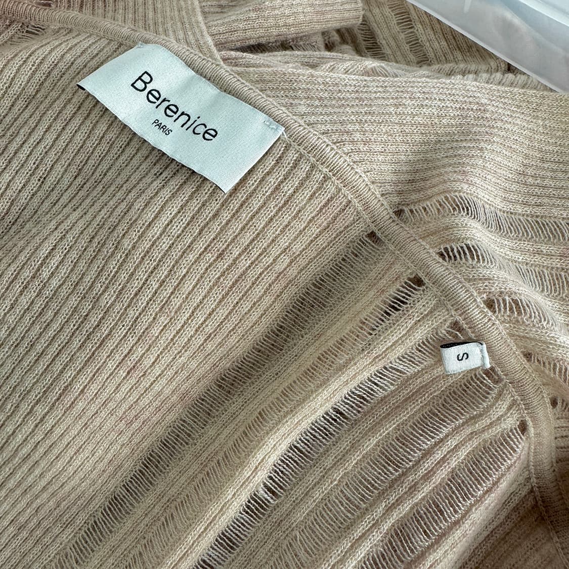 베르니스 울 캐시미어 롱 가디건 상품이미지2