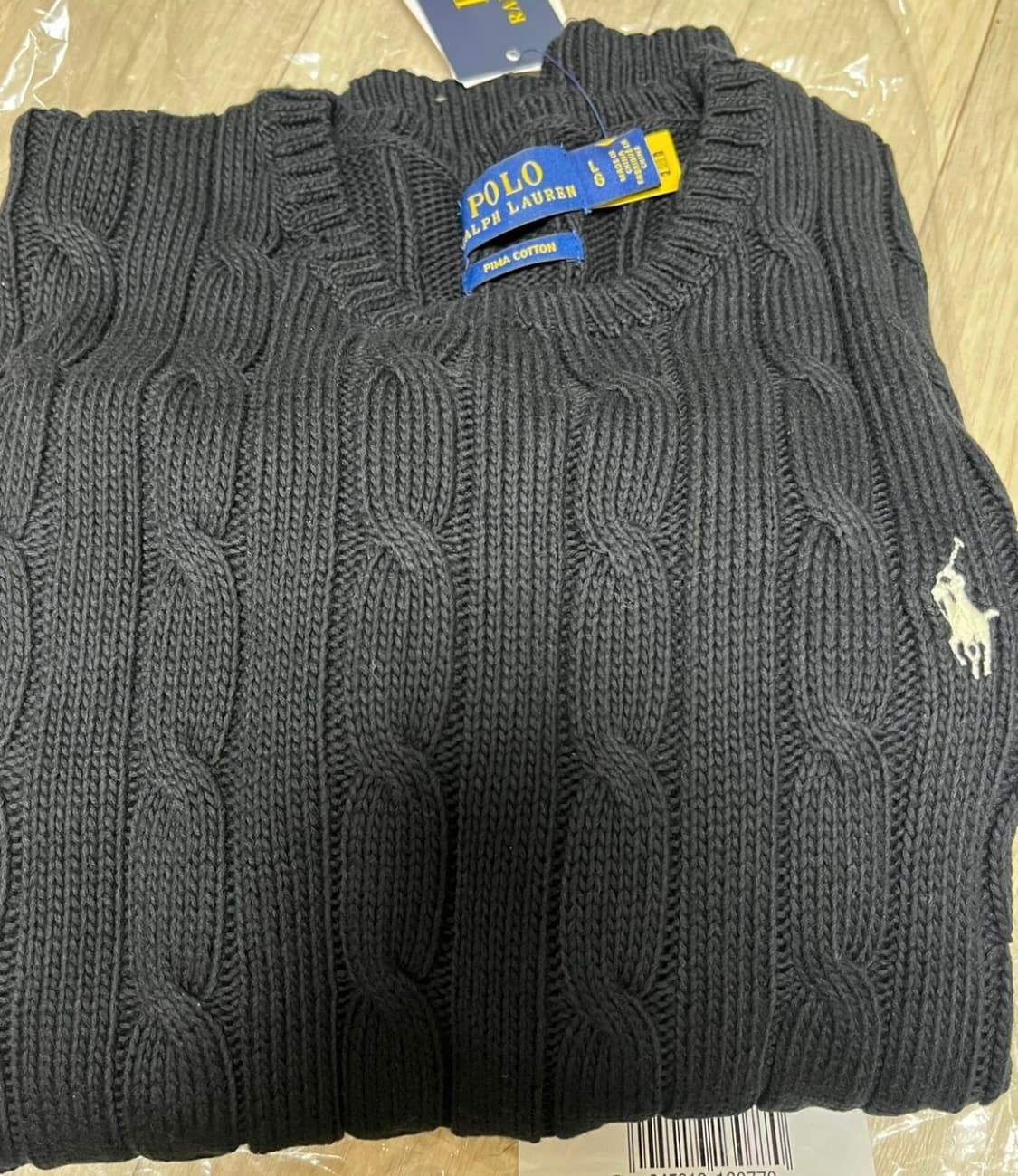 슬림 핏 케이블니트 스웨터 상품이미지2