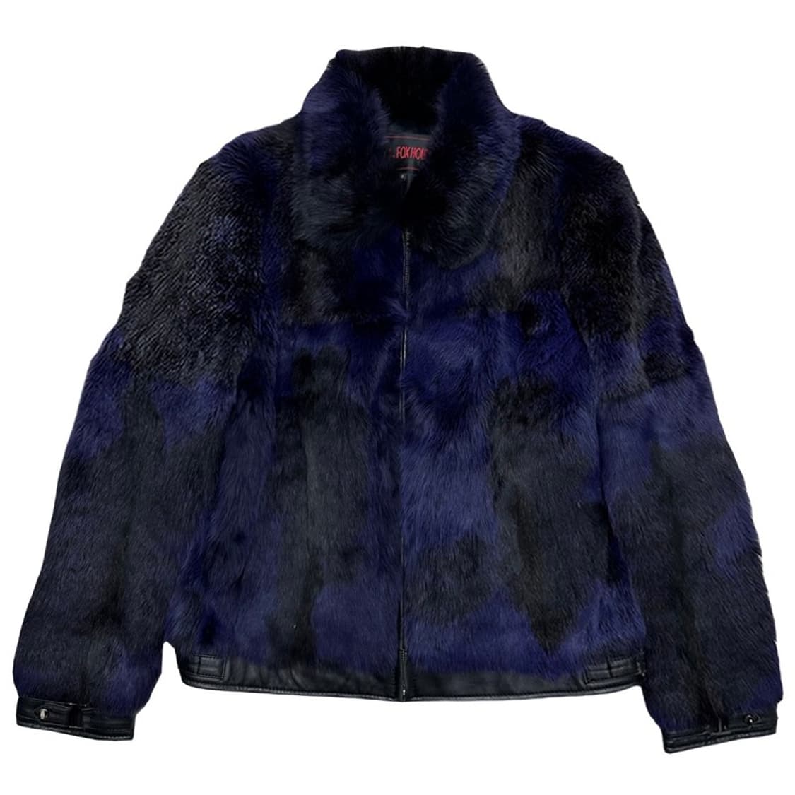 폭스하운드 레오파드 모피 코트 양가죽 66 상품이미지1