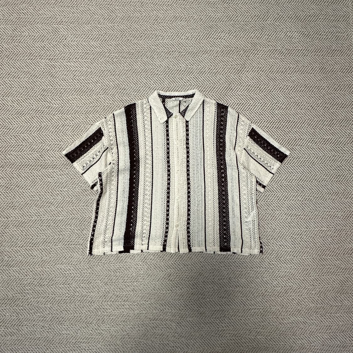 NIKO AND... crochet knit shirt 상품이미지1