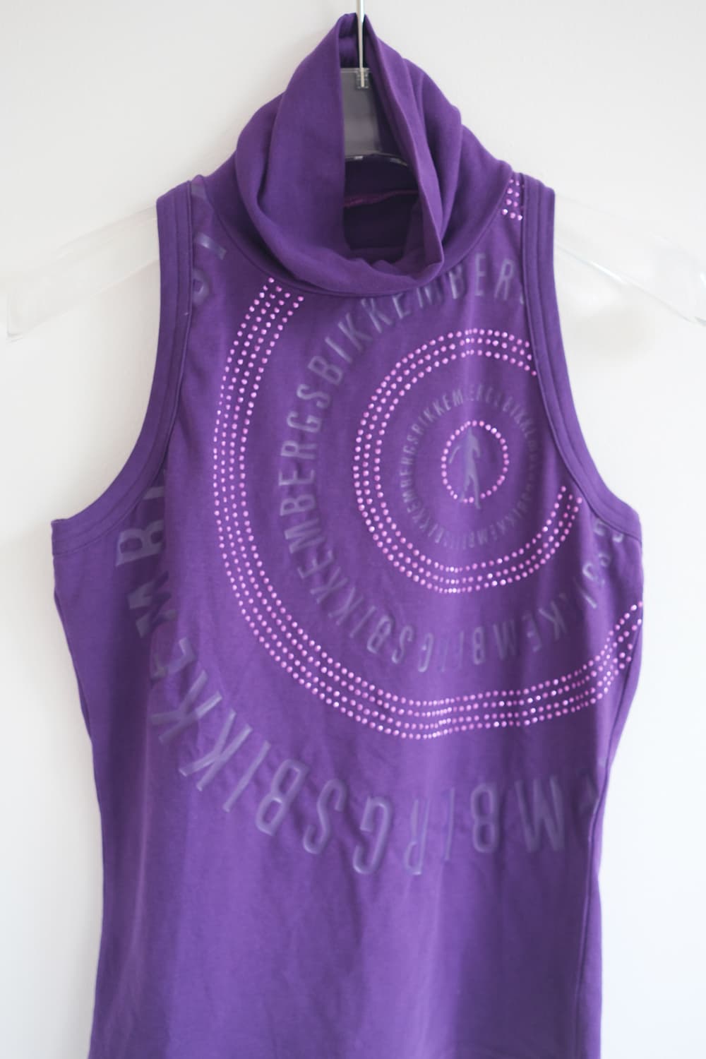 Hotfix motif turtle neck sleeveless 상품이미지6