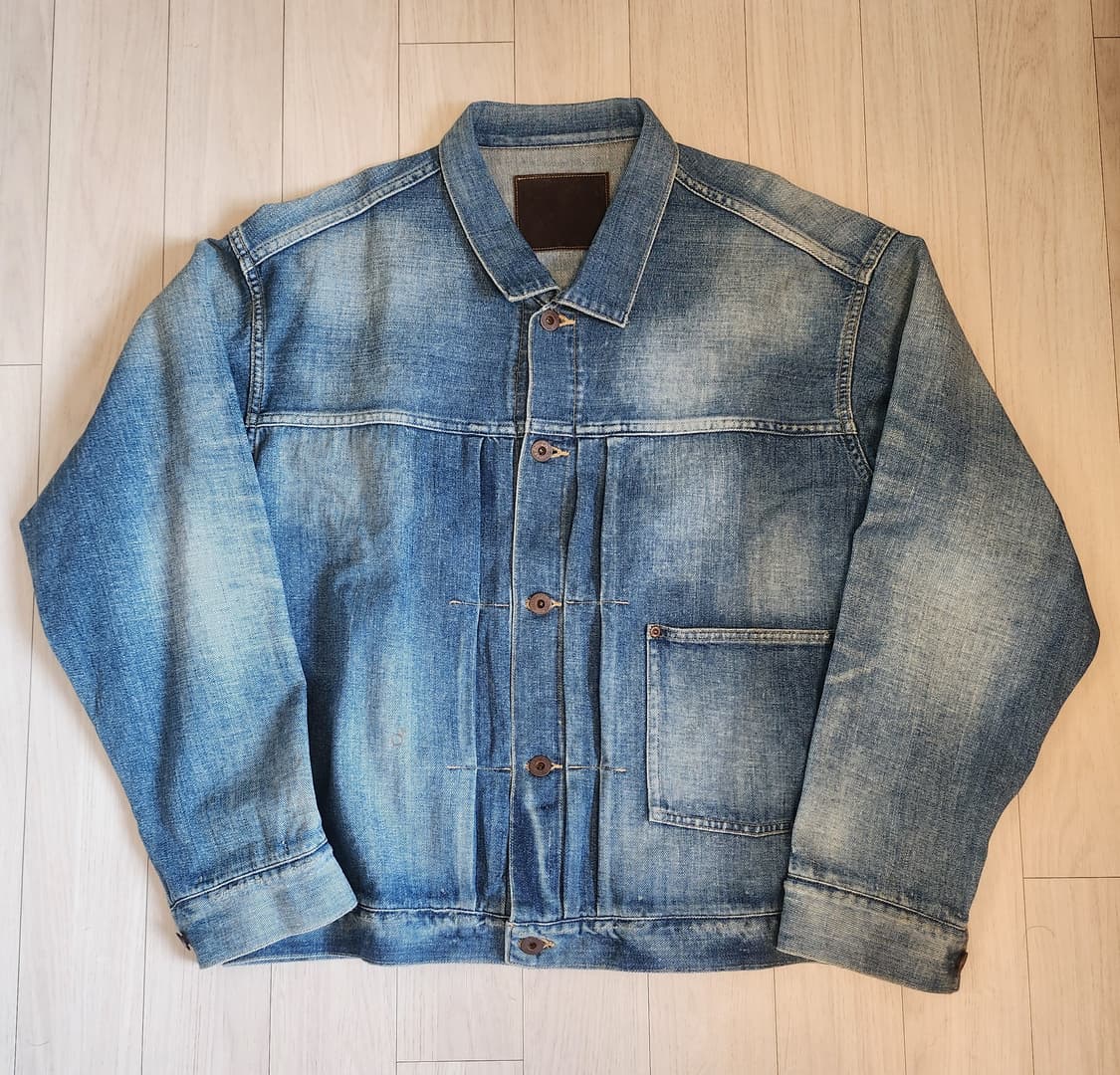 타이가 타카하시 워시드 데님 자켓 Lot.703 상품이미지1