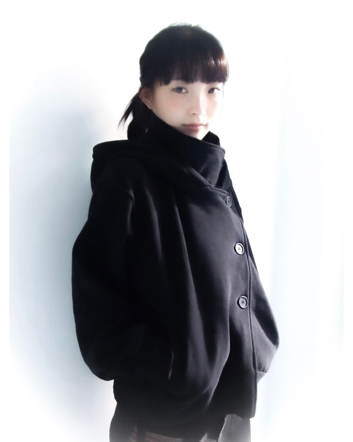 오스하이 High Neck Hood ZipUp 하이넥 후드집업 코이세이오 상품이미지3