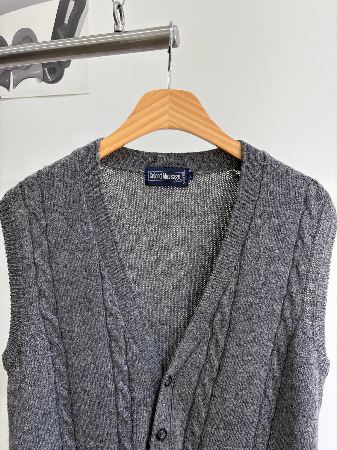 COLORD MESSAGE 니트베스트 상품이미지2