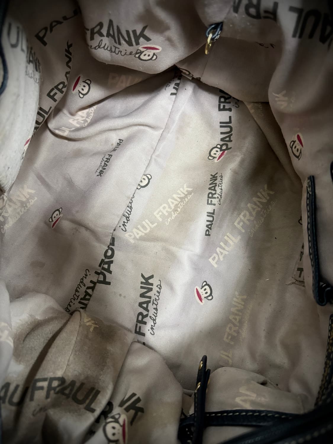 [PAUL FRANK Y2K] Side Zip Detail Navy Ov 상품이미지9