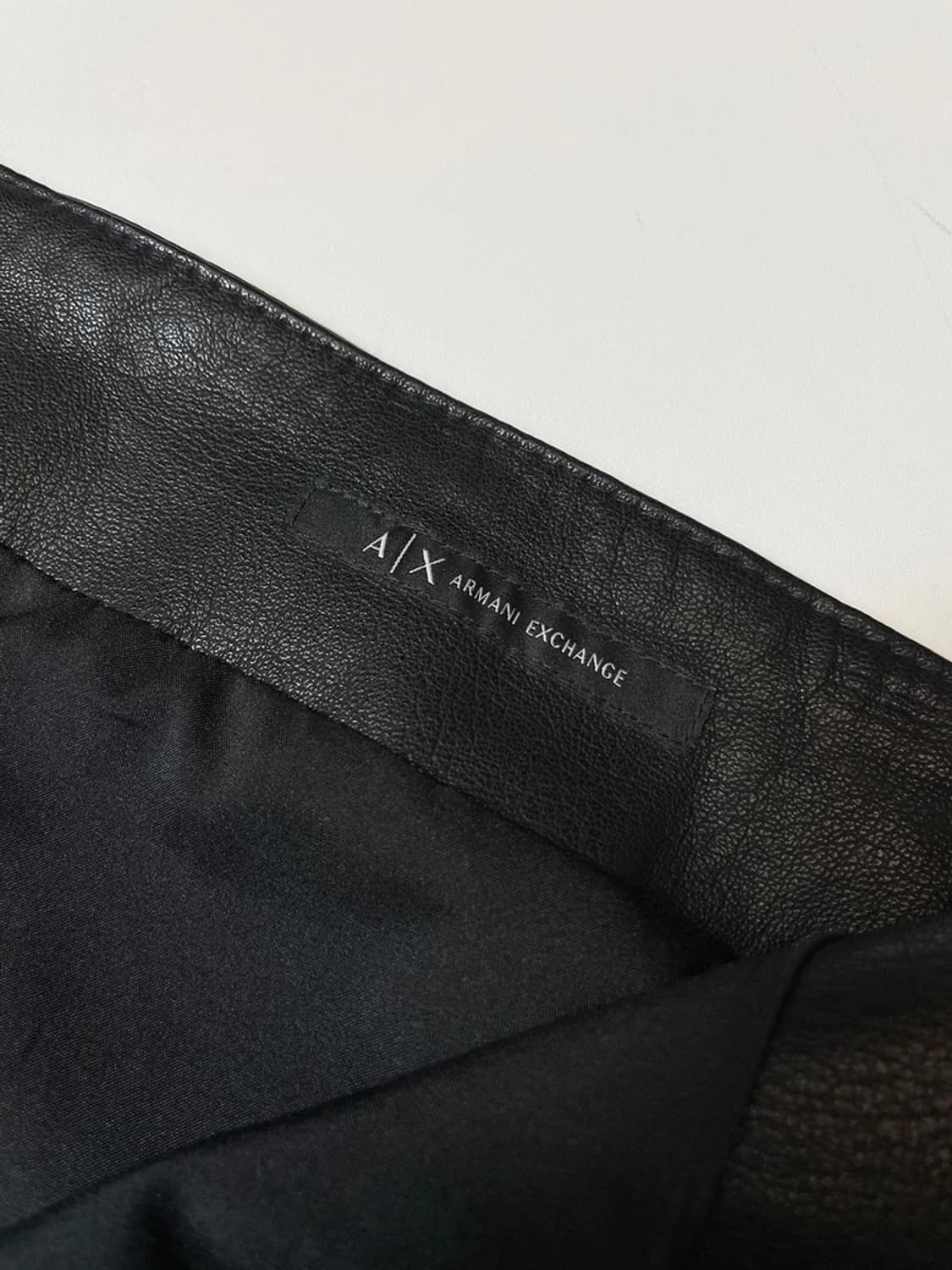 아르마니 익스체인지 가죽 랩 스커트 PN9284 상품이미지7