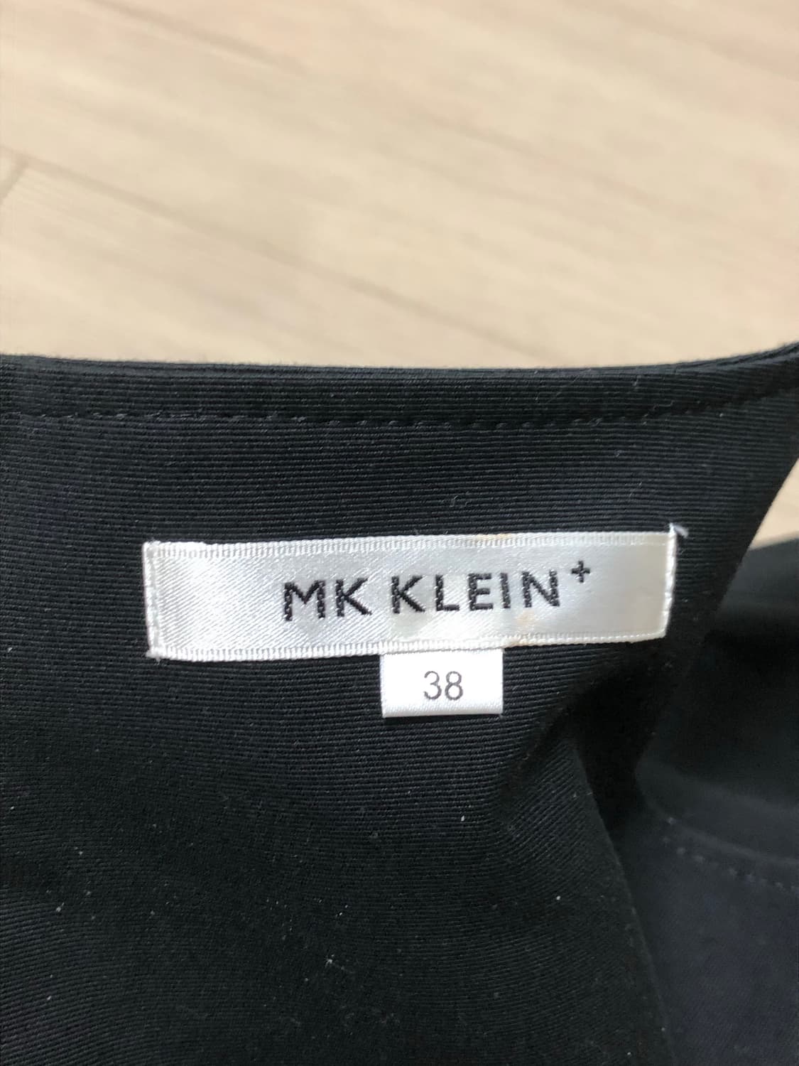38 mk michel klein 블랙 핀턱 코튼 미디 원피스 상품이미지8