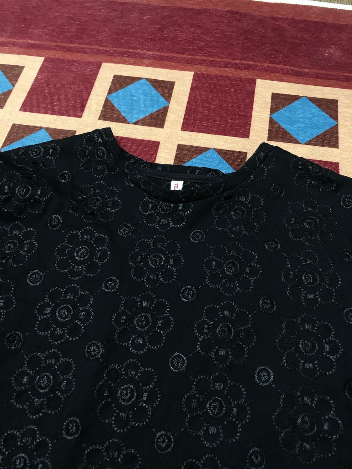 TEAK FLOWER JERSEY LONG SLEEVE TOP 상품이미지3