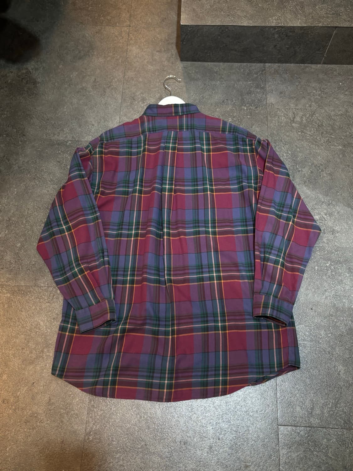 폴로 랄프로렌 체크 남방 셔츠 L 상품이미지3