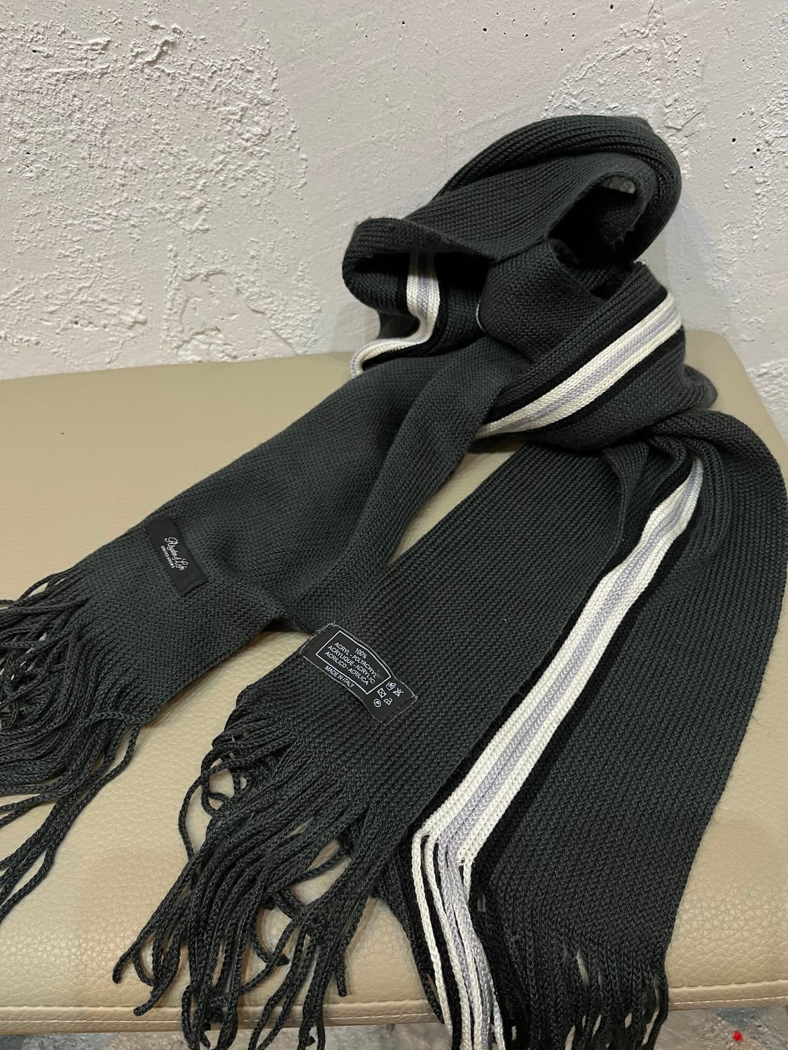 유나이티드 애로우즈 아크릴 머플러 스카프 Made in ITALY 상품이미지1