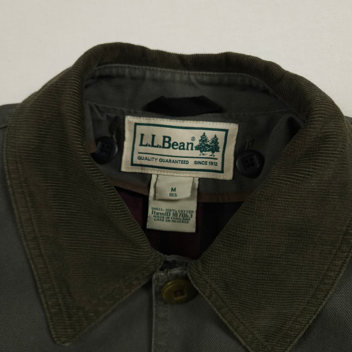 L(100) 엘엘빈 내피분리형 헌팅자켓 카키 상품이미지7