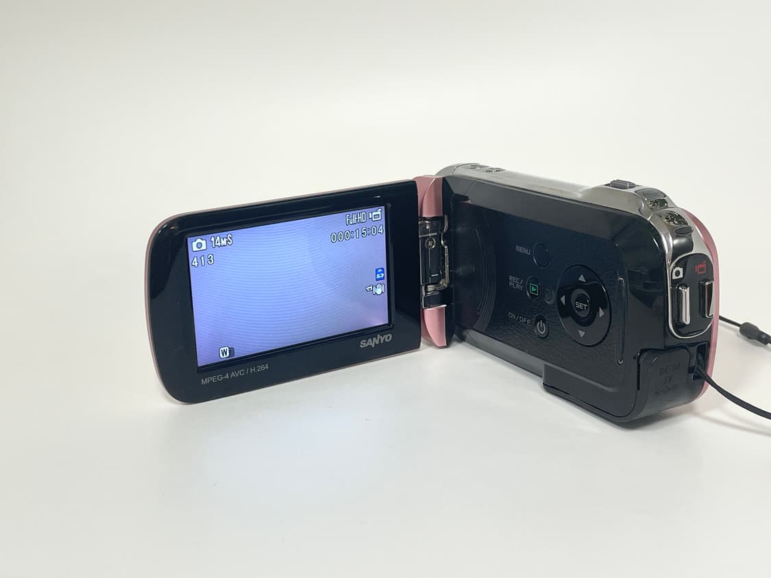 산요작티 sanyo xacti gh1 핑크 (수리필요) 상품이미지5
