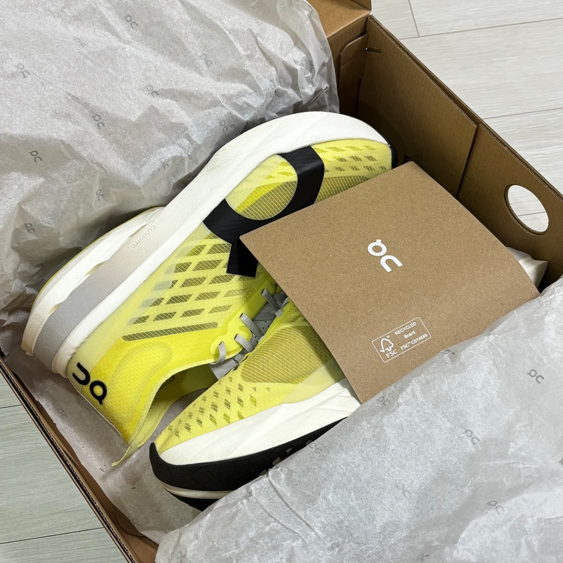 (280) 온 러닝 클라우드붐 스트라이크 라임라이트 울프 상품이미지5