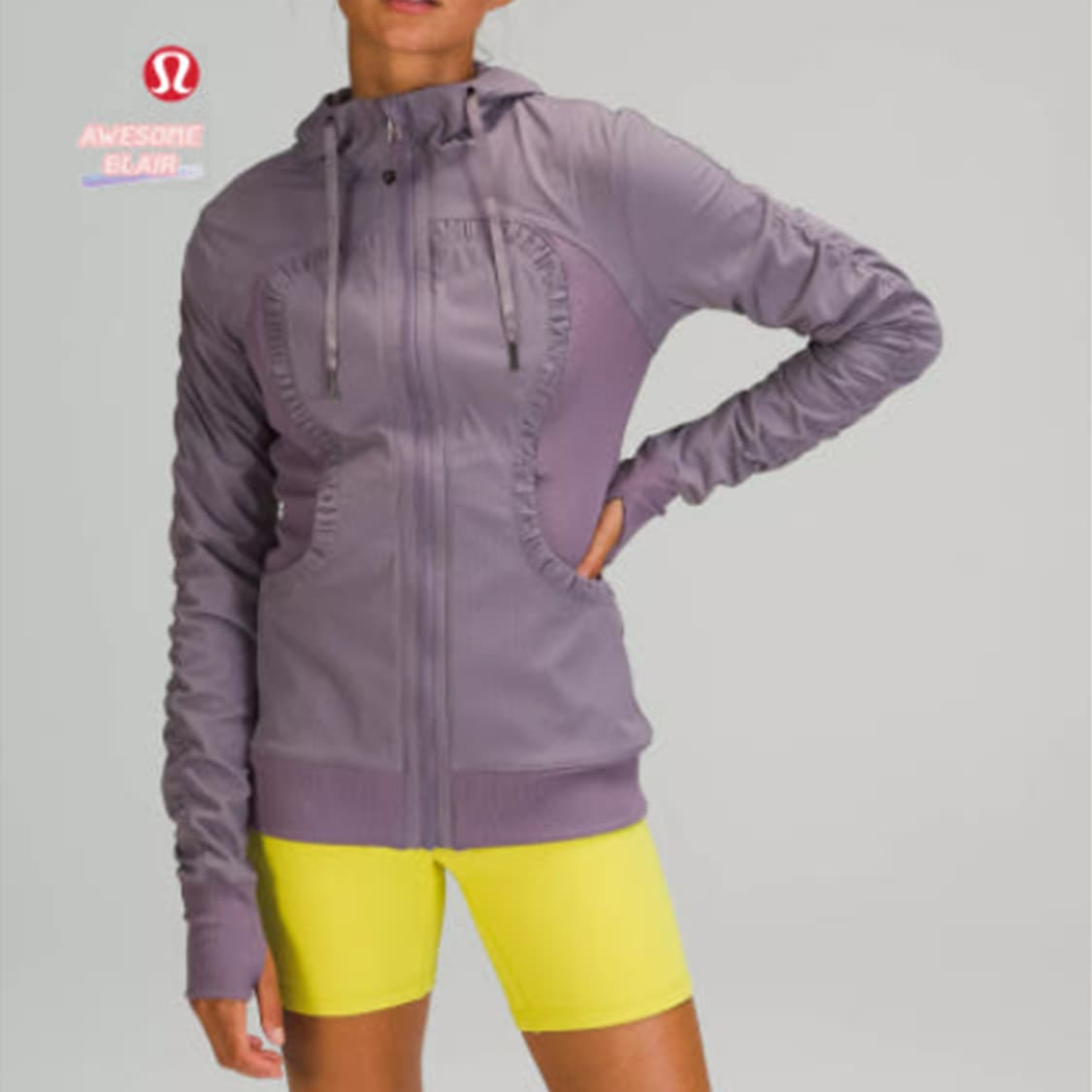 룰루레몬 댄스 스튜디오 양면 후드 집업 자켓 S 사랑봉봉 상품이미지10