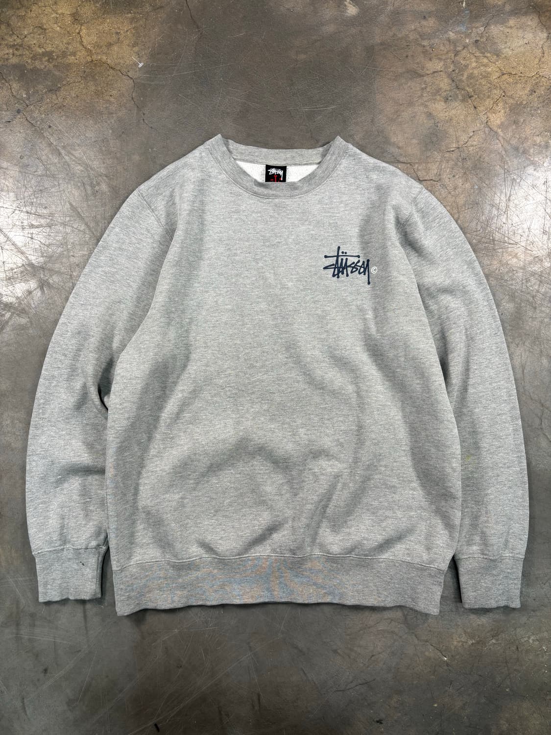 00s 스투시 스탁로고 스웻셔츠 상품이미지5