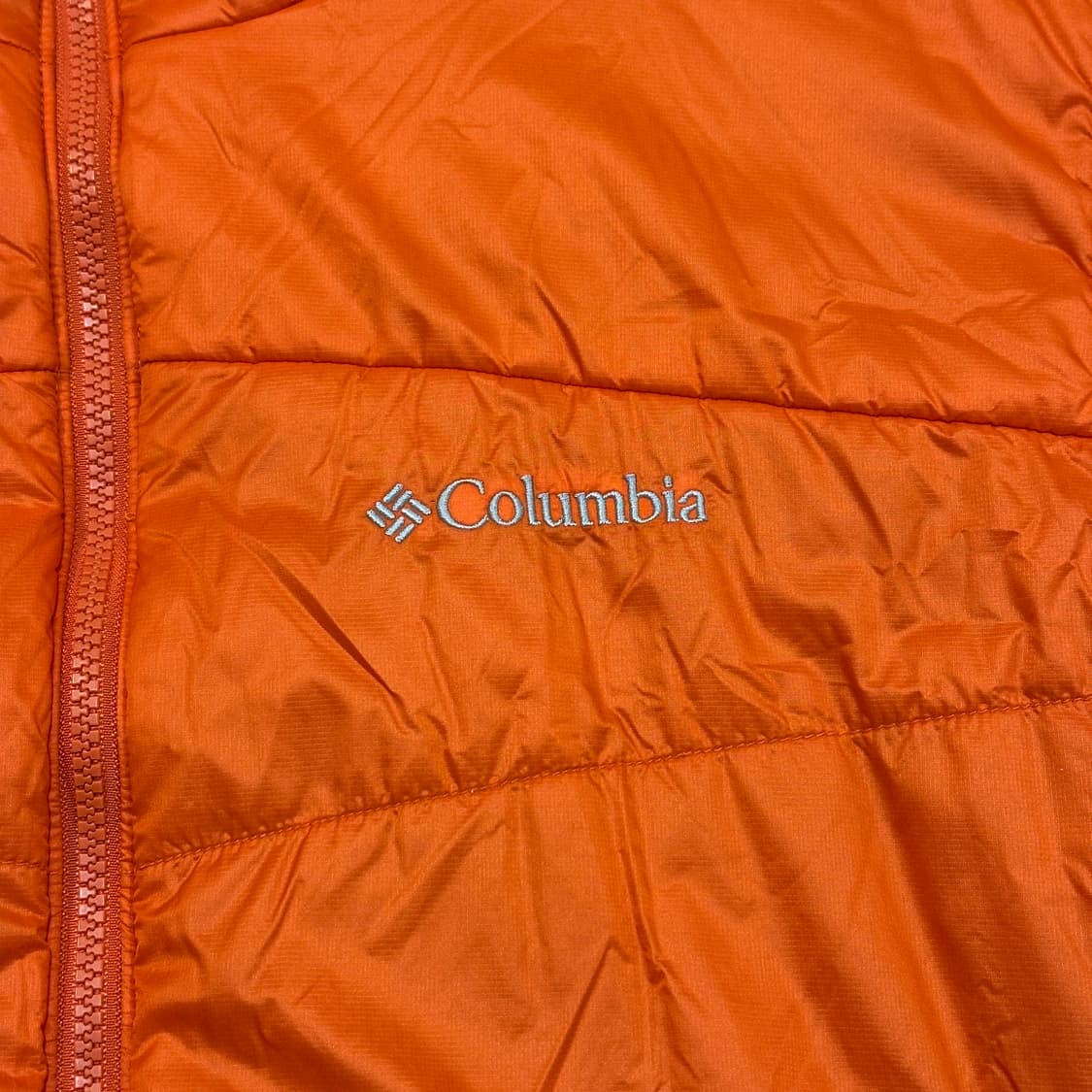 컬럼비아 경량패딩 옴니히트 (L-XL) 오렌지 상품이미지3