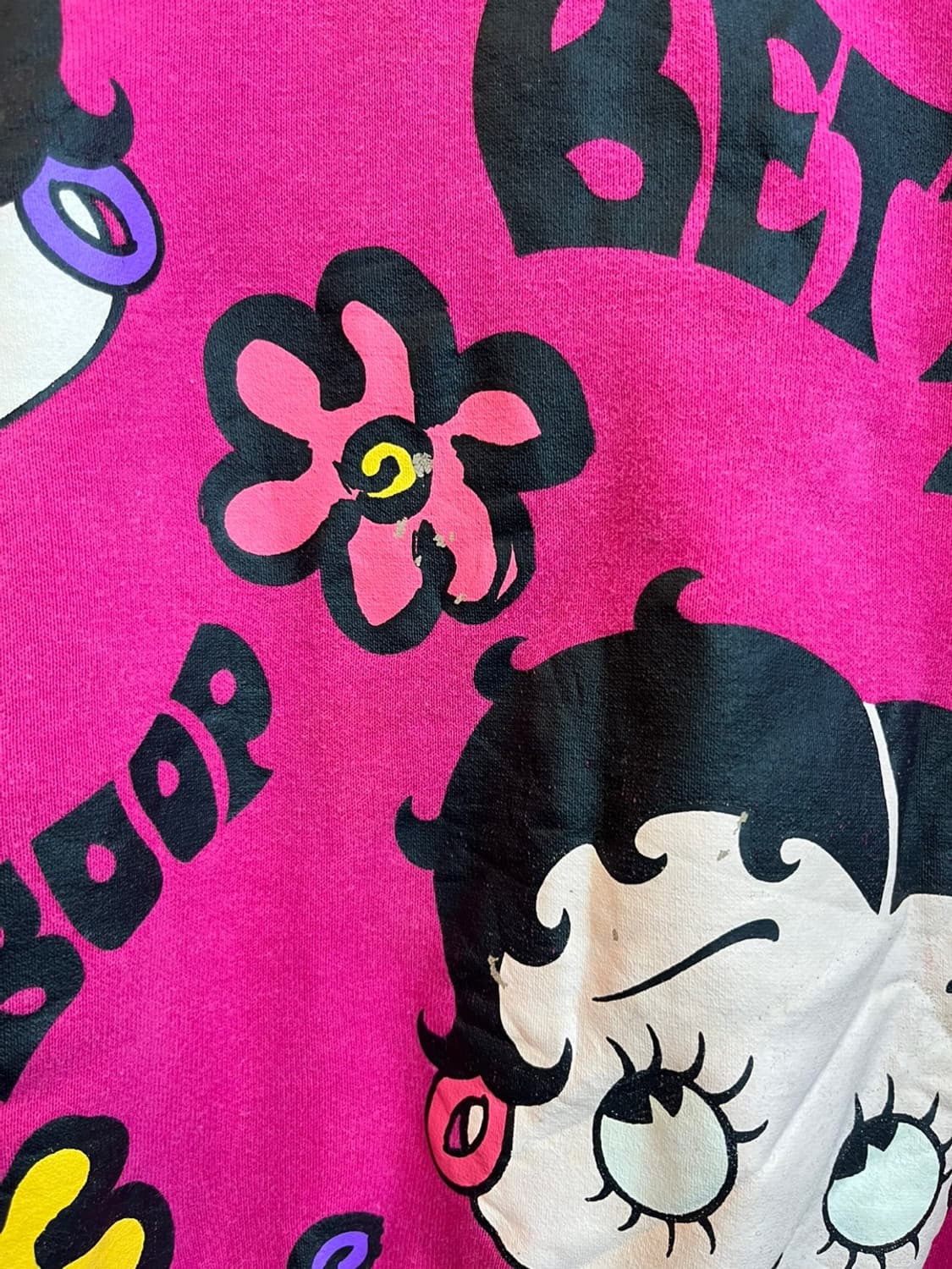 BettyBoop 베티붑 빈티지 스웻셔츠 맨투맨 Made in JAPAN 상품이미지3