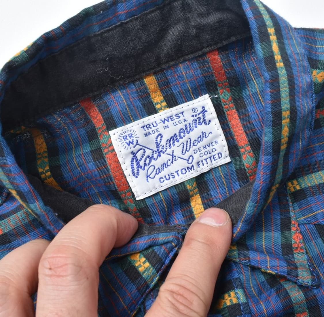  락마운트 웨스턴 체크 셔츠 남방 M25031241 상품이미지4