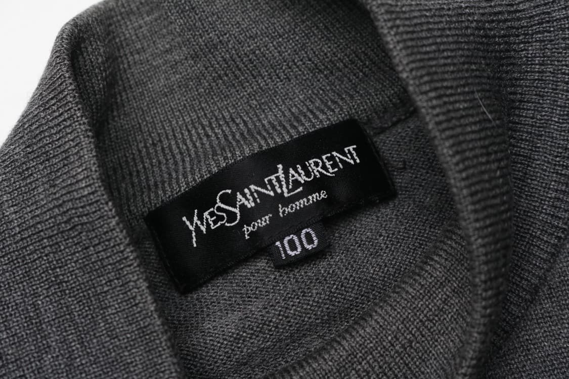 [L] YSL 입생로랑 퓨어울 모크넥 니트 상품이미지3