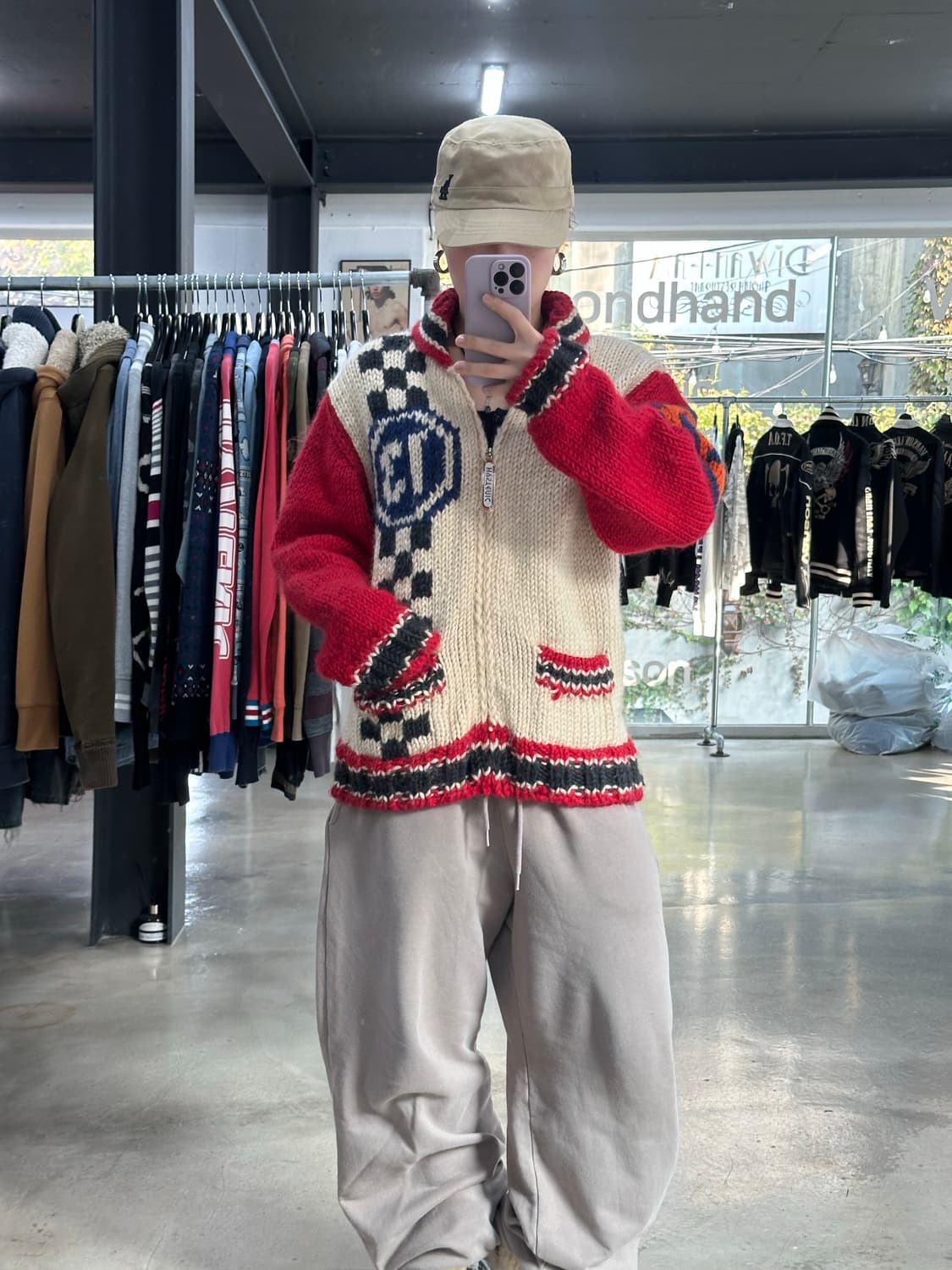 히스테릭글래머 HYS 넘버링 코위찬집업 상품이미지2