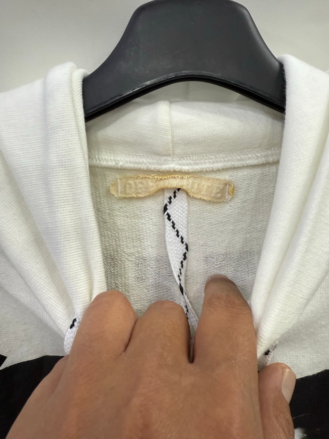 Off-White 오프화이트 화이트 후드티 상품이미지3