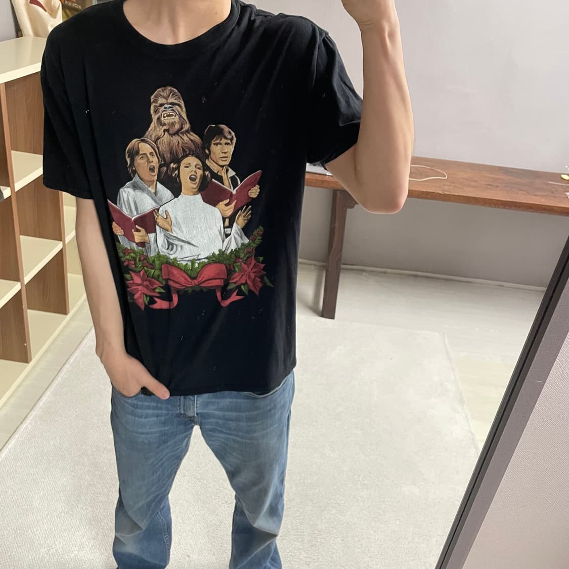 L) 스타워즈 코튼 반팔 티셔츠 상품이미지1