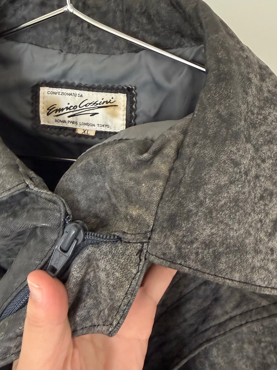 빈티지 리얼레더 자켓 상품이미지6