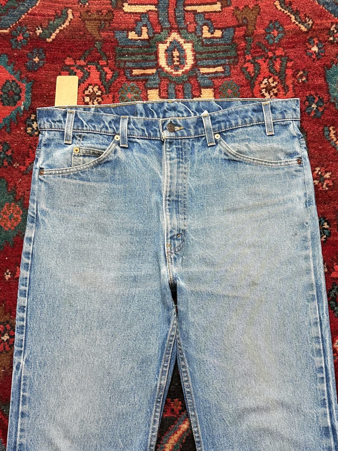 90's USA Made 리바이스 517 부츠컷 플레어진 상품이미지4