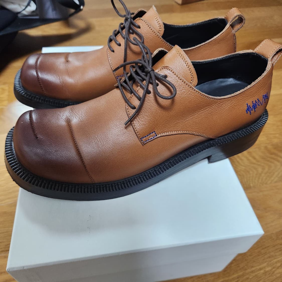 아더에러 커브 더비 슈즈 브라운 270 상품이미지3