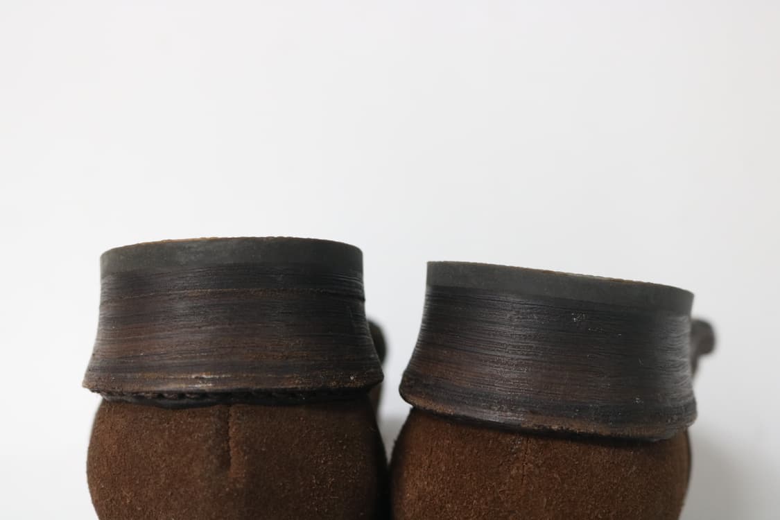 알프레도 바니스터 빈티지 브라운 스웨이드 레이스업 지퍼 부츠 (41) 상품이미지8