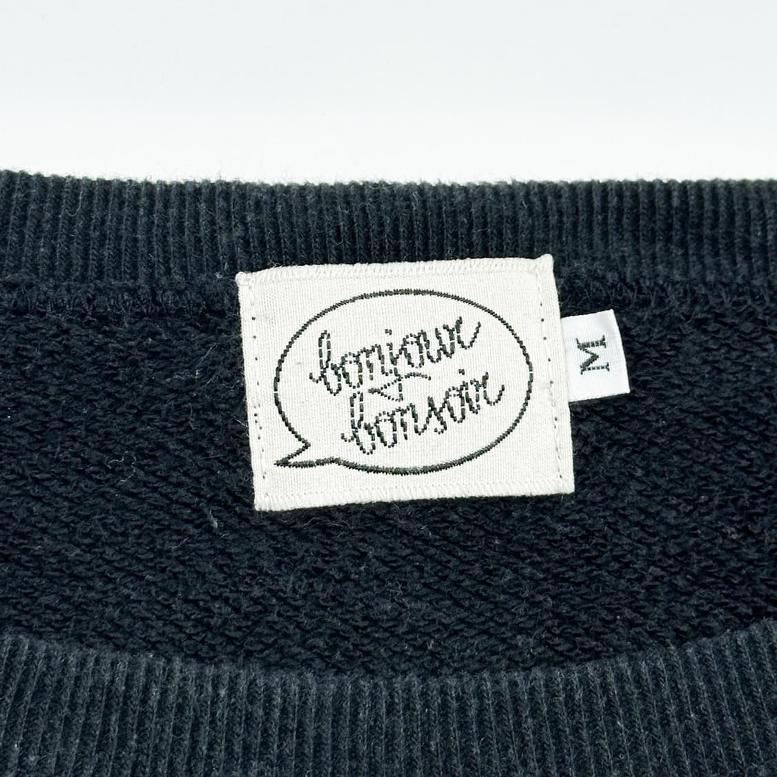 VTG 빈티지 재팬 블랙 크루넥 맨투맨 (M) 상품이미지5